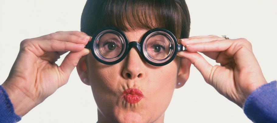 Thick glasses myopia about employee preferences