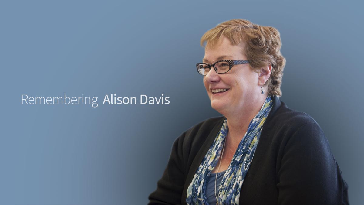 Remembering Alison Davis