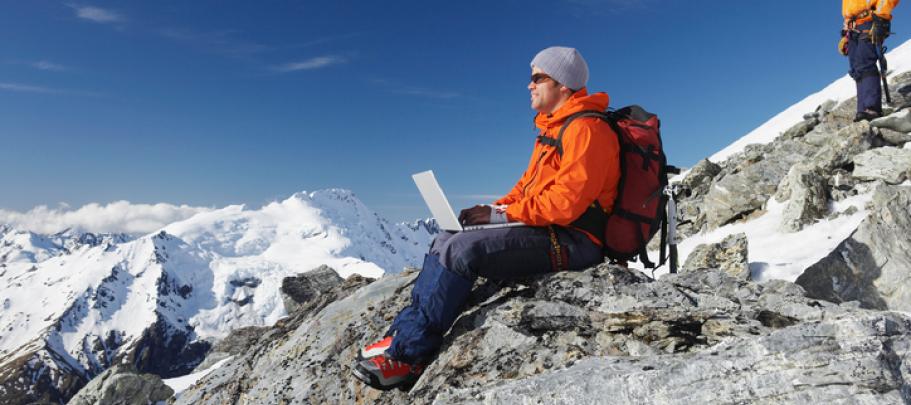 Mountain climbing is like challenges employee communicators face