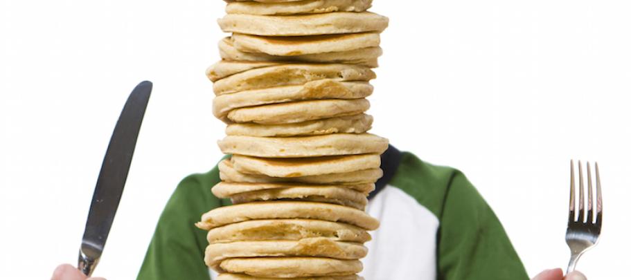Big stacks of pancakes are like too much email content