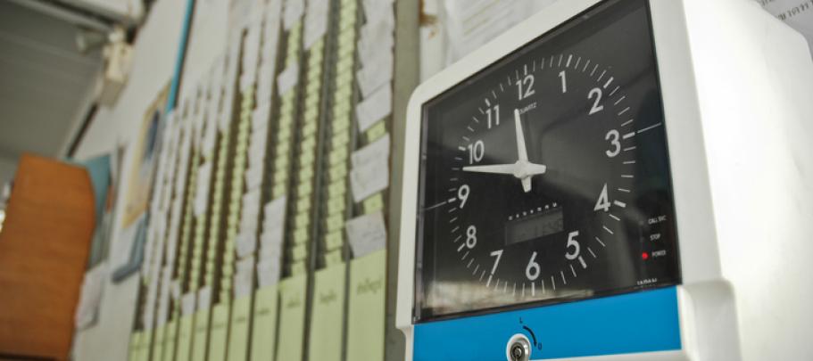 When visiting a site, start at the time clock to understand the employee experience