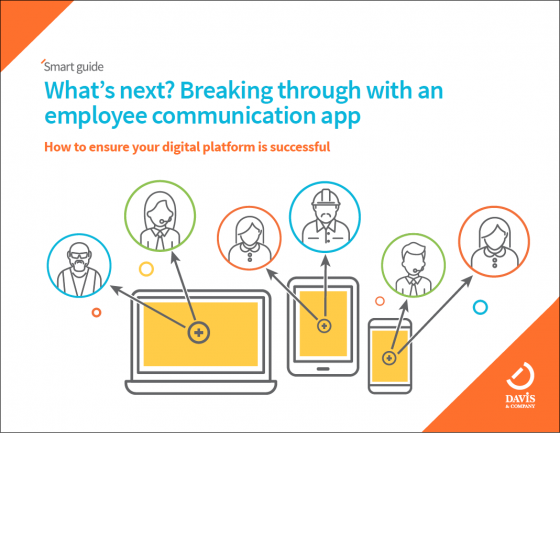 breaking through employee communication app